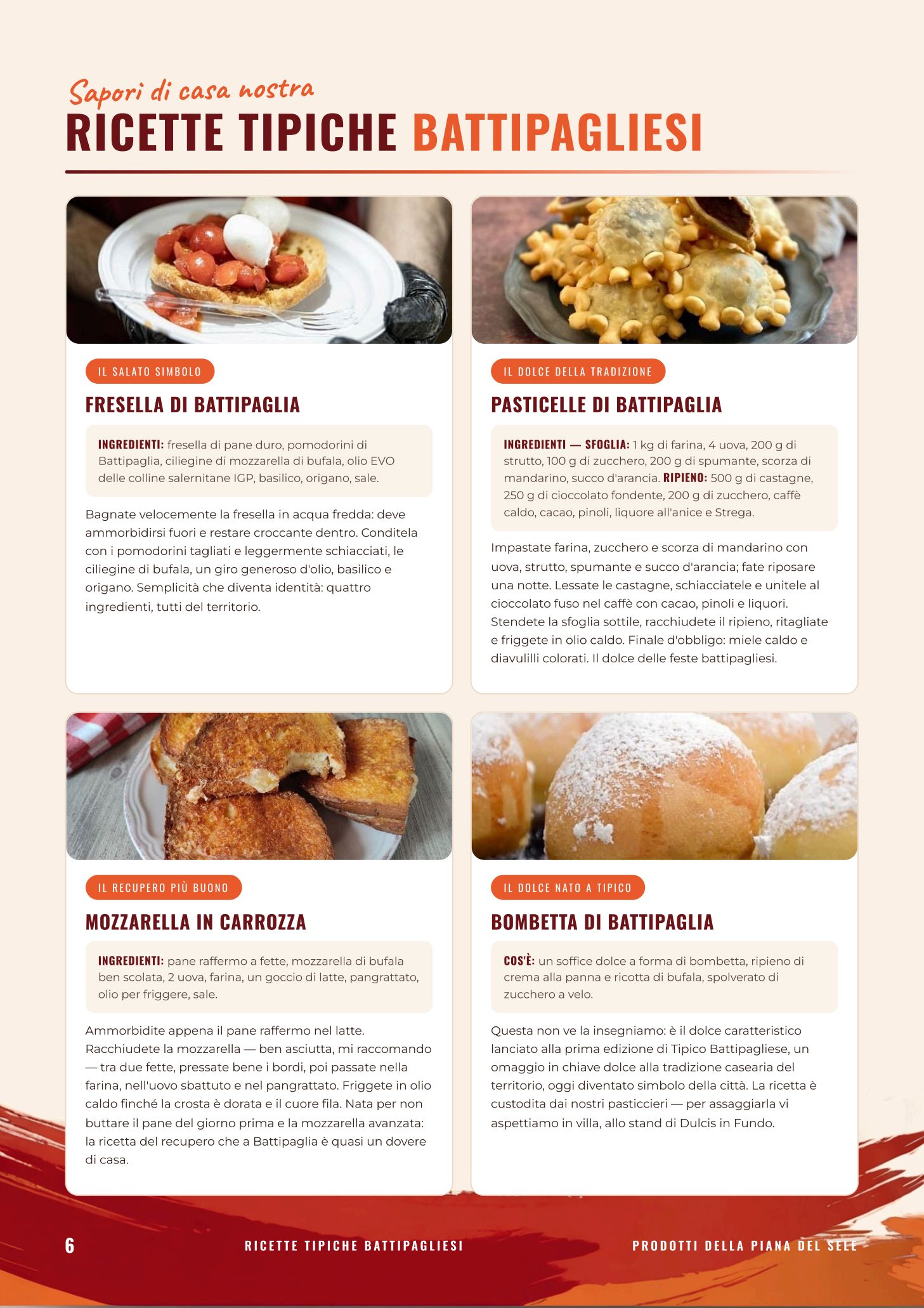 Pagina 6 — Ricette tipiche